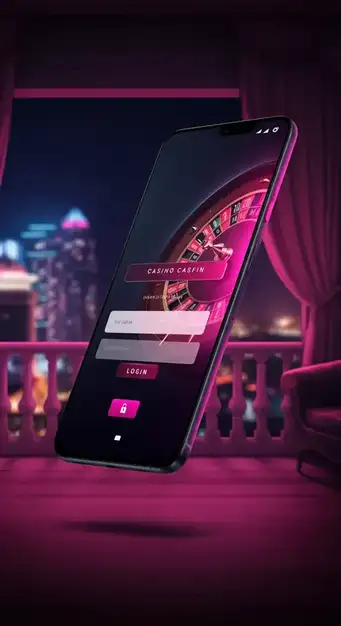 Interface de connexion mobile Gambiva Casino affichant les options Face ID et Touch ID pour un accès rapide et sécurisé au compte joueur.